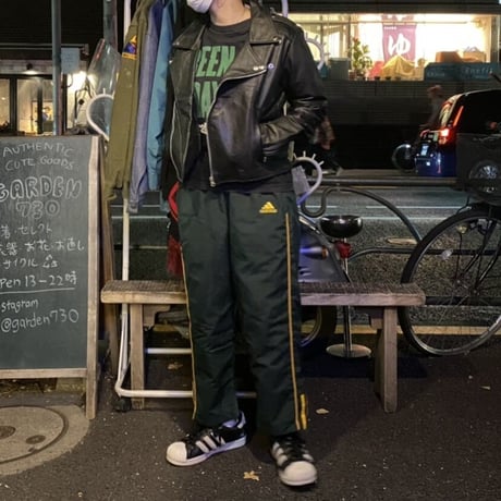 [USED] adidas💚💛トラックPANTS
