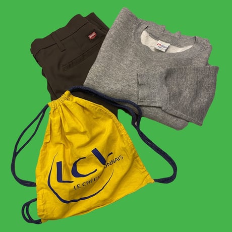 [USED] 80's gray sweatshirt 50/50