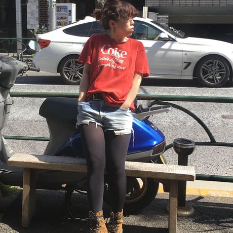 [USED] vintage Coke  TEE  made in USA