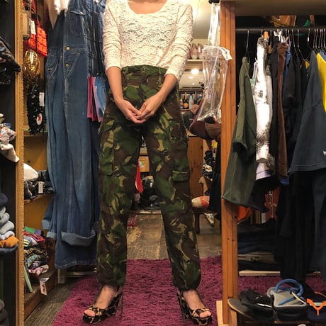 [USED] British ARMY CAMOパンツ