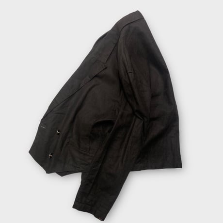 [USED] linen/cottonSHORT JACKET♡