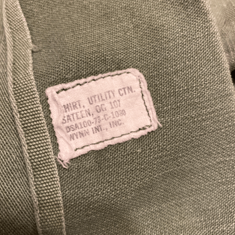 [USED] vintage US ARMY  COTTON 100%!