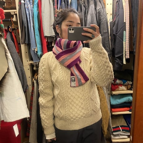 [USED] GOOD COLOR! WOOLマフラー