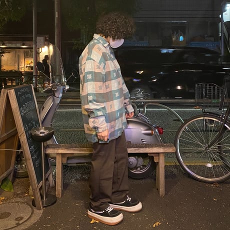 [USED] ヘビーネル グランパシャツ