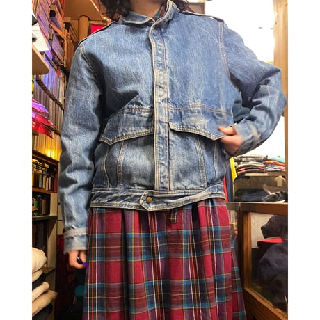 [USED] vintage GUESS🤎DENIM JKT