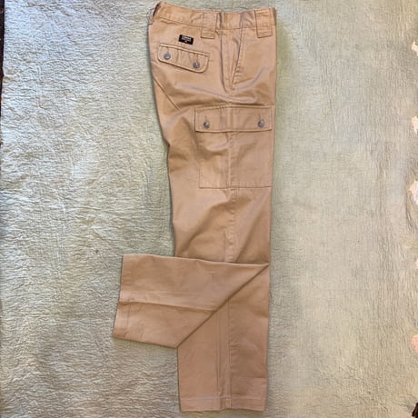 [USED] BEIGE CARGO PANTS！