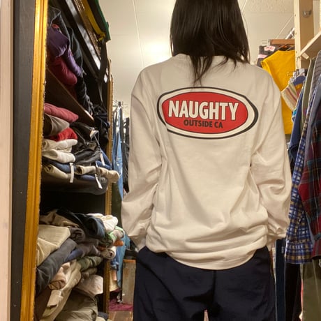[Naughty] FAKE L/S tee