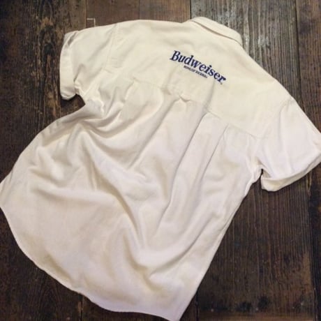 [USED] "BUD" WHITE DENIM SHIRTS