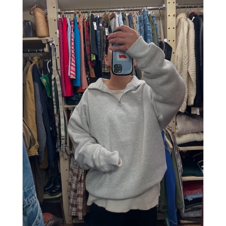 [SELECT] 10oz T/C HALFZIP SWAET