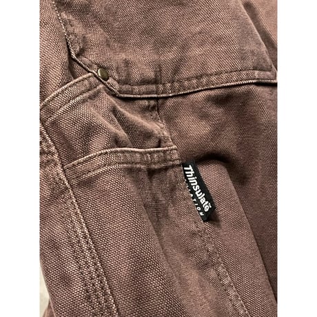 [USED] ダック地  WINTER オーバーオール🤎Brown