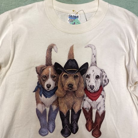 ［USED］前も後ろも可愛い♡ワンちゃんTee