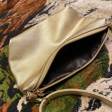 [USED] "champagne gold" shoulder bag♡