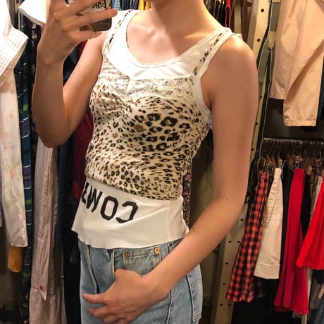 [USED] レオパード lingerie BODY SUIT