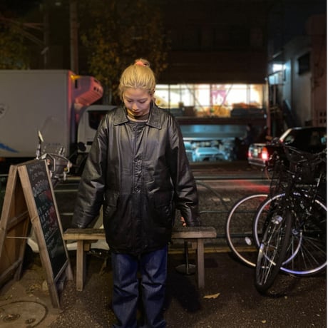 [USED] 柔らかいREAL LEATHER CAR COAT