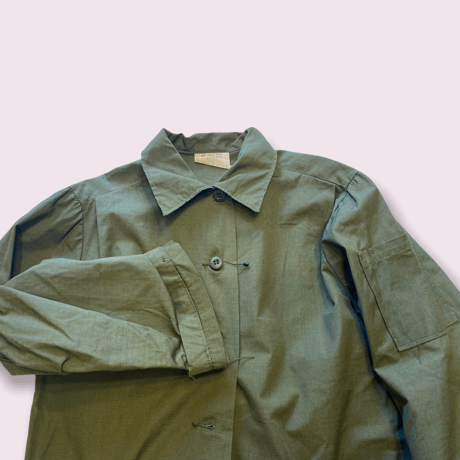 [DEADSTOCK] 70's ! U.S.ARMY WOMEN's  ファティーグシャツ