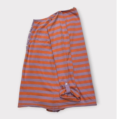 [USED] GAP kids ボーダーロンTee♡