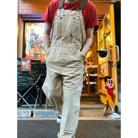 [USED] carhartt ダック地 オーバーオール