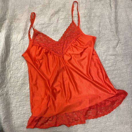 [USED] 真っ赤なランジェリーキャミ🍒