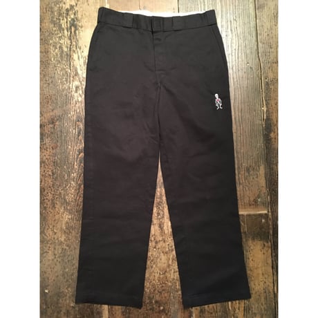 [BENICOTOY] スカル 刺繍 Dickies  PANTS !