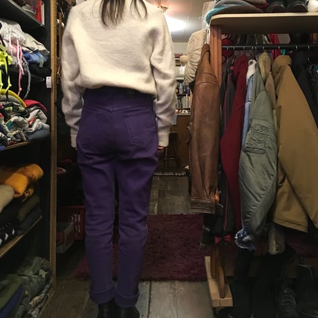 [USED] vintage "TIGER ALTERNATIVE LONDON" SLIM PANTS!!