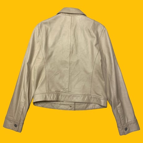 [USED] DKNY ラムレザージャケット