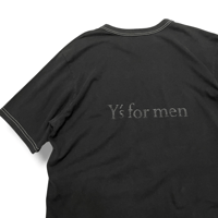 [USED] Y's for men / Yohji Yamamoto BLACK Tee