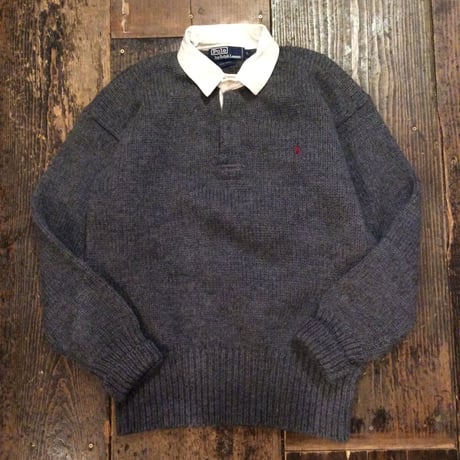 [USED] Ralph Lauren エリつきセーター