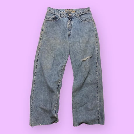 [USED]levi's "SILBER TAB" denim pants
