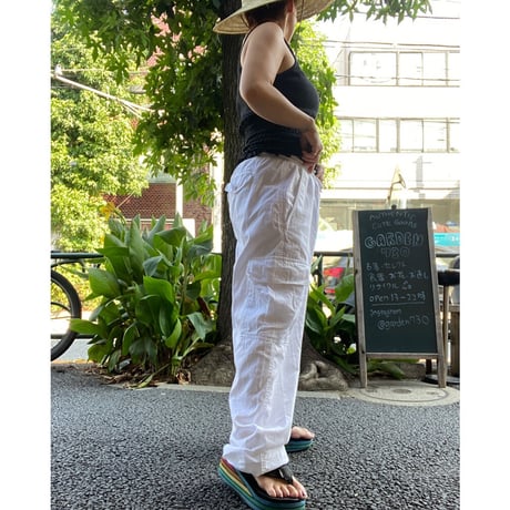[USED]  白🤍CARGO PANTS