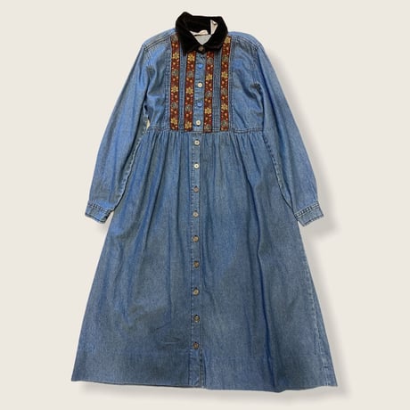 [USED]  デニムワンピース  💙