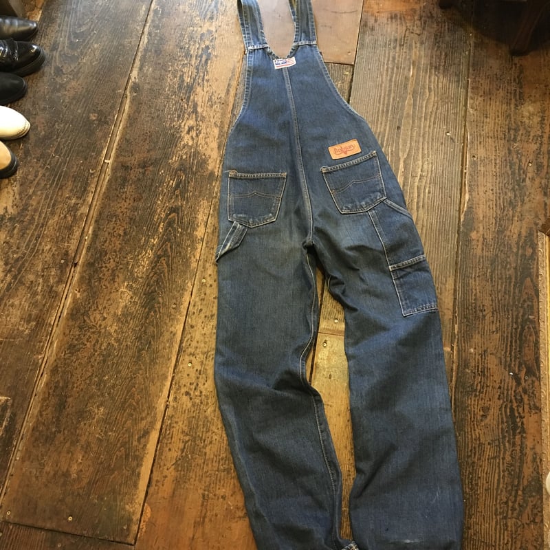 ほぼ新品 USA製 TOMBSTONE オーバーオール W50 USED] Bobson スリムシルエット！オーバーオール | garden730