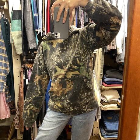 [USED]  カモ柄 RUSSELL  PARKA