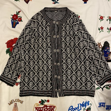 [USED] ホックボタンのカーディガン