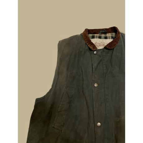 [USED] オイルド ベスト made in ENGLAND.