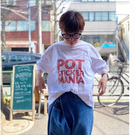 [USED]  POT STICKER MANIA プリントTee