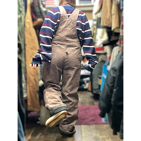 [USED] ダック地  WINTER オーバーオール🤎Brown
