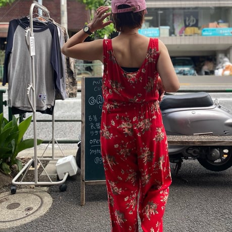 [USED] 花柄 💐オールインワン❤️
