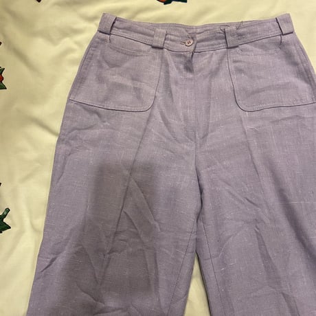 [USED] EURO スラックス(パープル♡)