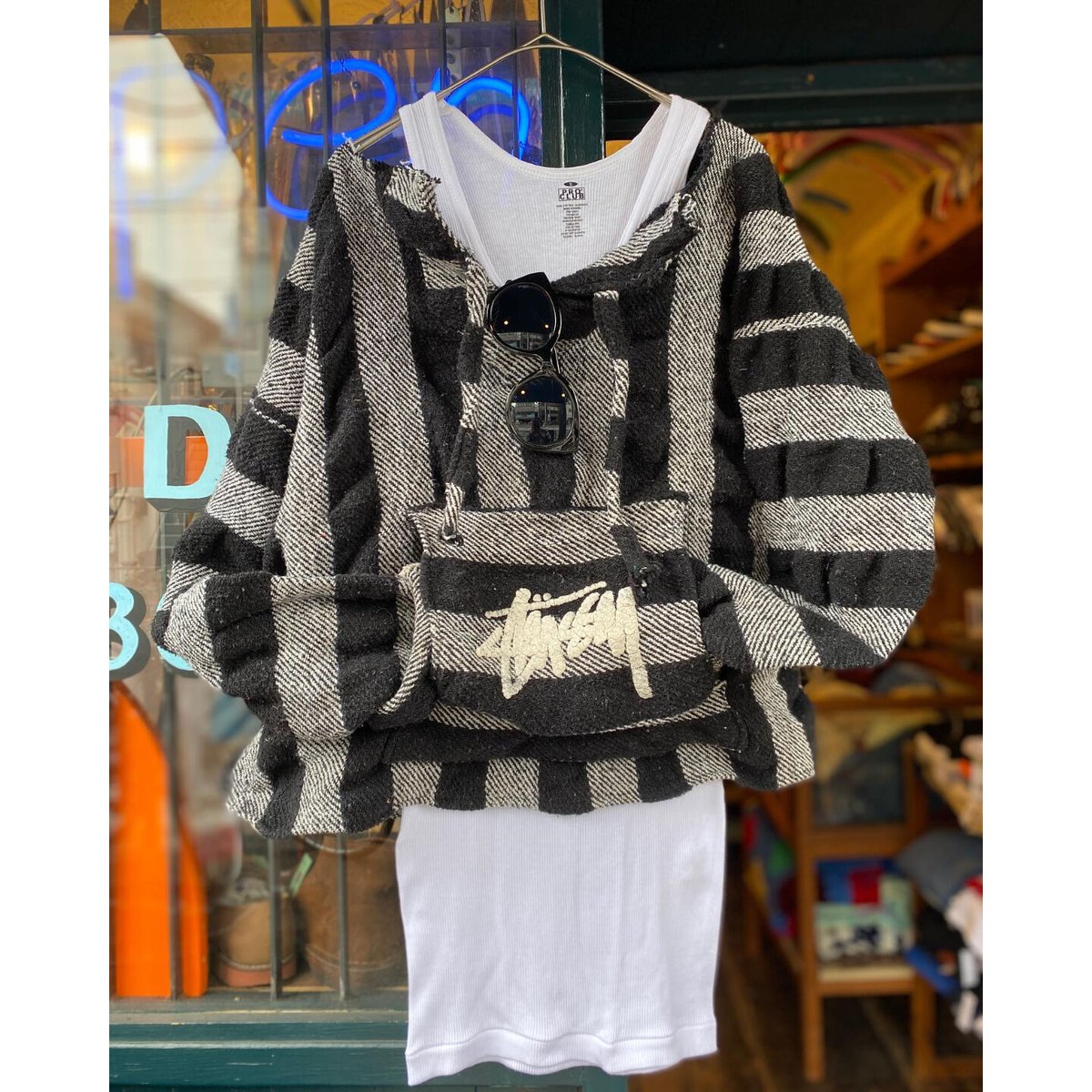 トップス Bootleg vintage STUSSY Mexican Parka USED] 90'S STUSSY MEXICAN PARKA | garden730