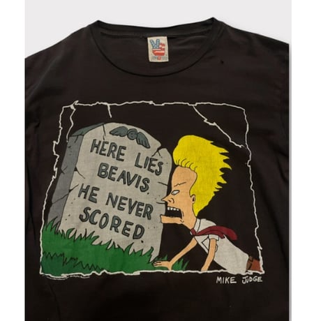 [USED] BEAVIS AND BUTT-HEADプリントTシャツ