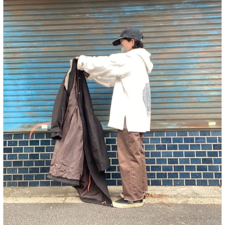 [USED] WHITE MEXICAN PARKA  -CANCUN-