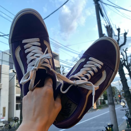 [USED] VANS OLD SCHOOL purple！💜