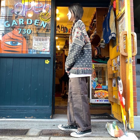 [USED] ノルディック柄KNIT❄️