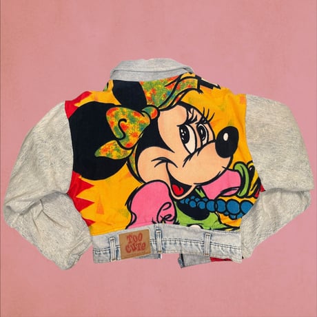[USED] 90's vintage remake BRAND "TOO CUTE" デニム JKT