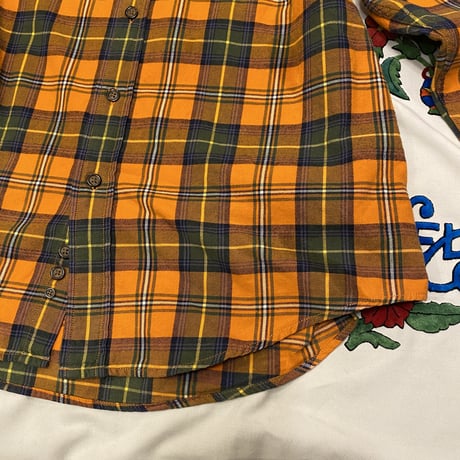 [USED] "Eddie Bauer" チェックB.Dシャツ🍊