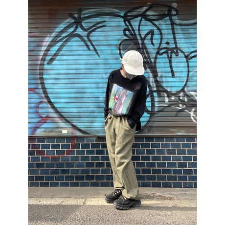 [USED]  春WOOL 2タック スラックス