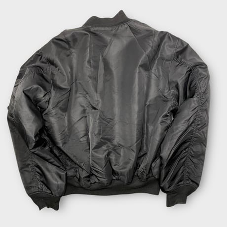 [USED]  ダメージ BLACK MA-1