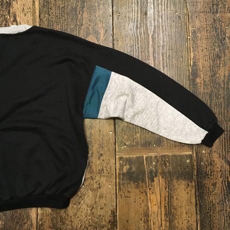 [USED] ステッチ調プリントのBIGスウェット