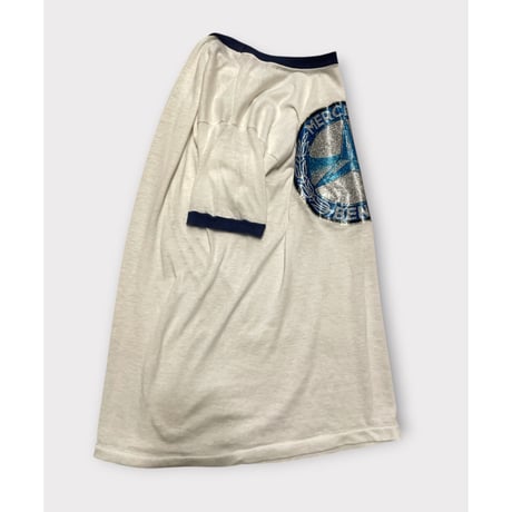 [USED] 70's  vintage MERCEDES BENZ ラメプリントTee