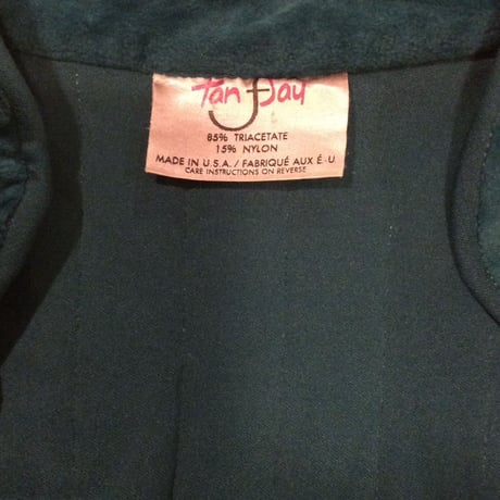 [USED] ベロアCHINA JKT